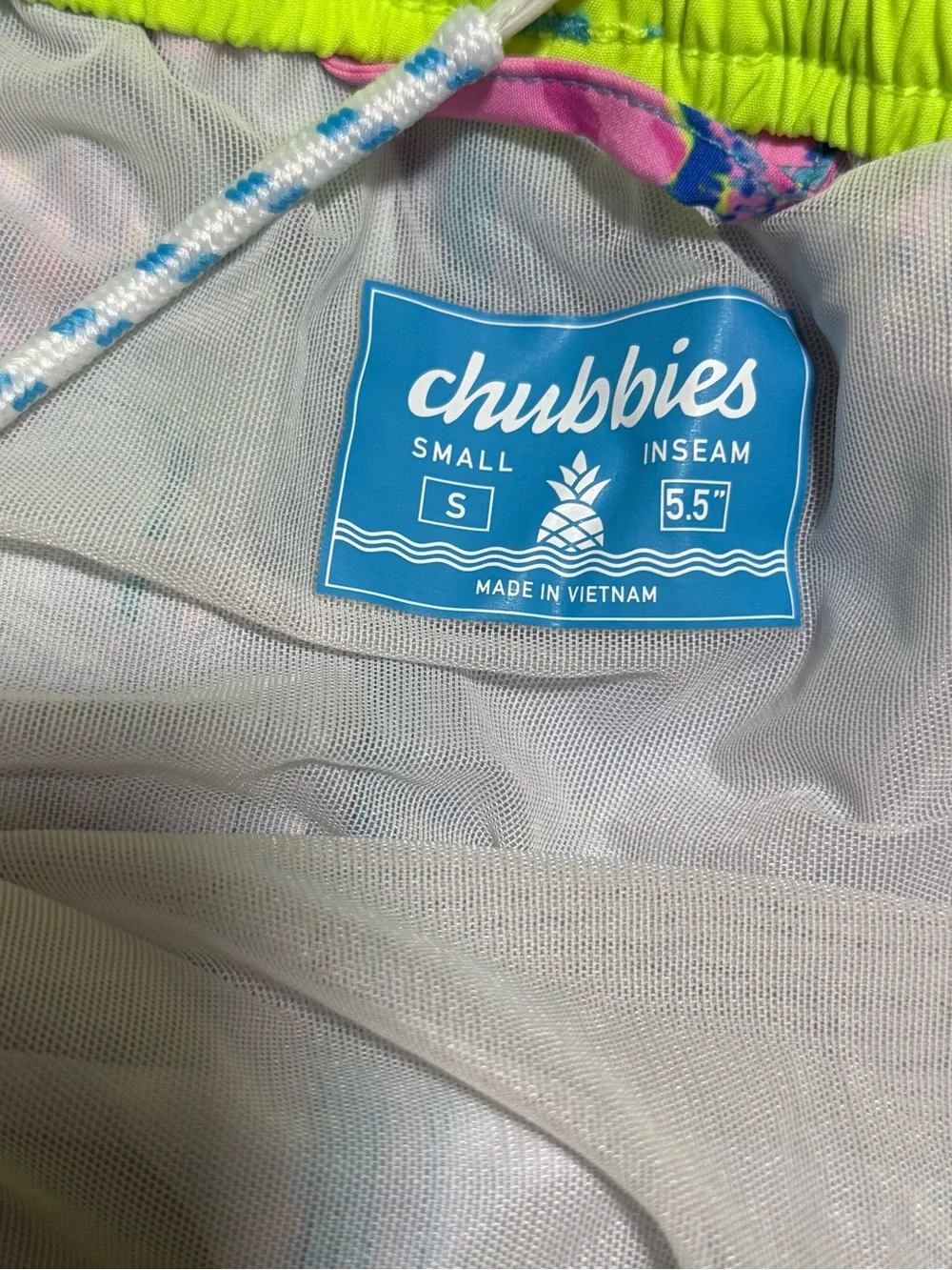 Chubbies Mens Dino Swim Trunks